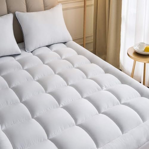 Cooling Mattress Topper, White