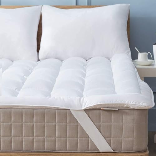 Ultra Soft Mattress Topper, Twin, White